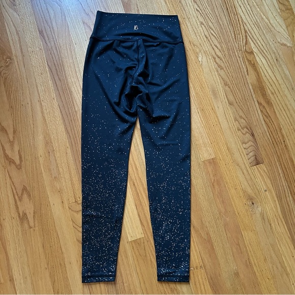 BuffBunny dazzle leggings in black and rose gold splatter - Picture 8 of 10